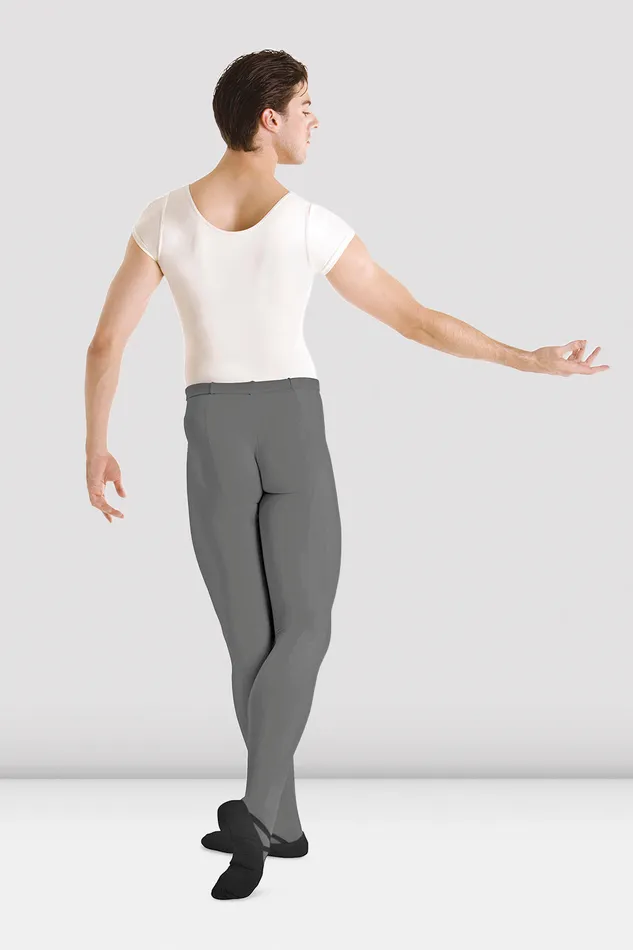 Adult Pants and Leggings Bloch MensBoys Footed Tights Grey