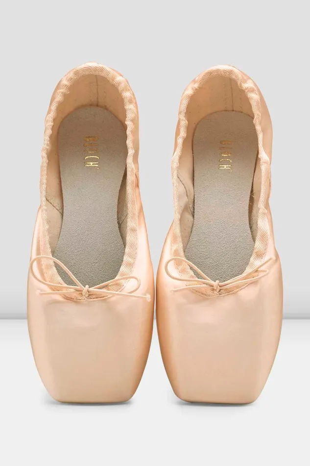 Adult Pointe Bloch Balance European Strong Pointe Shoes Pink Satin