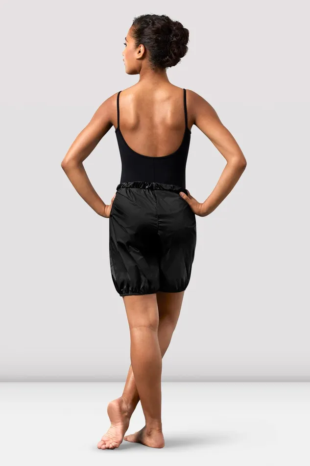 Adult Warmups Bloch Ladies Ripstop Shorts Black