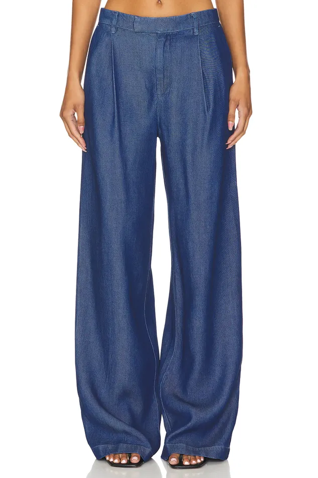 Agathe Pant Blue Denim Women Lovers and Friends Pants