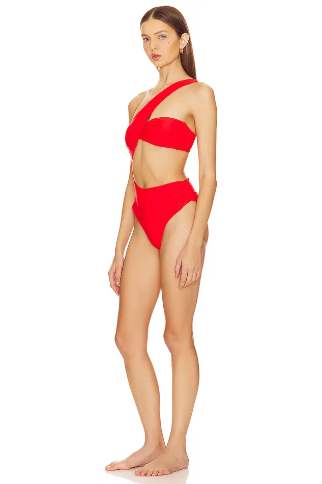 Aiko One Piece Red Women Lovers and Friends Swimsuits and CoverUps Aiko One Piece Red Women Lovers and Friends Swimsuits and CoverUps