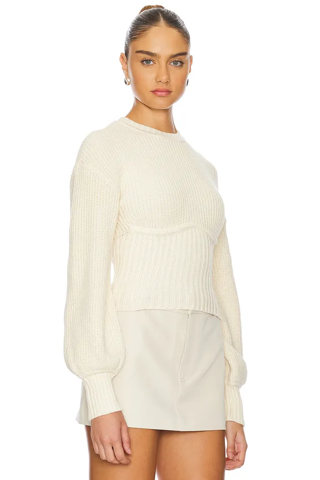 Anastasia Knit Sweater Ivory Women Lovers and Friends Sweaters and Knits Anastasia Knit Sweater Ivory Women Lovers and Friends Sweaters and Knits
