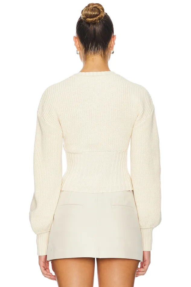 Anastasia Knit Sweater Ivory Women Lovers and Friends Sweaters and Knits Anastasia Knit Sweater Ivory Women Lovers and Friends Sweaters and Knits