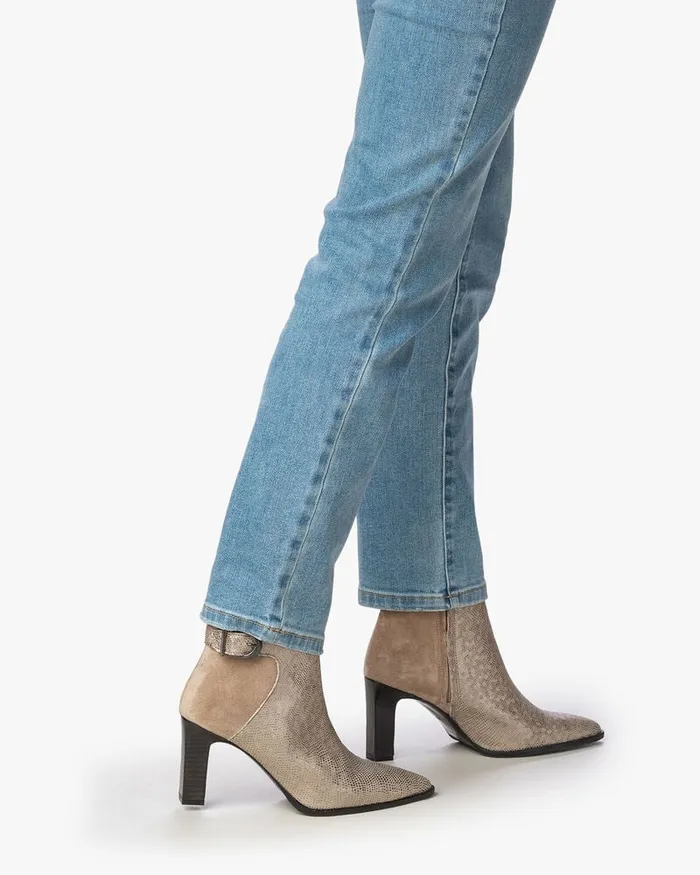 Ankle Boots Women Floris Van Bommel Sharpi 0203 Printedleather
