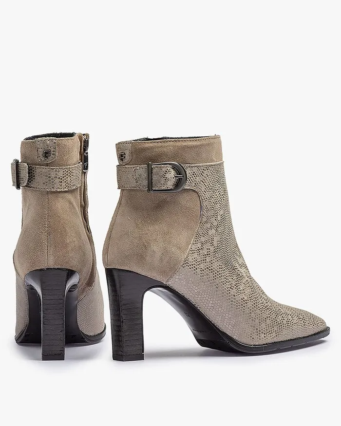 Ankle Boots Women Floris Van Bommel Sharpi 0203 Printedleather