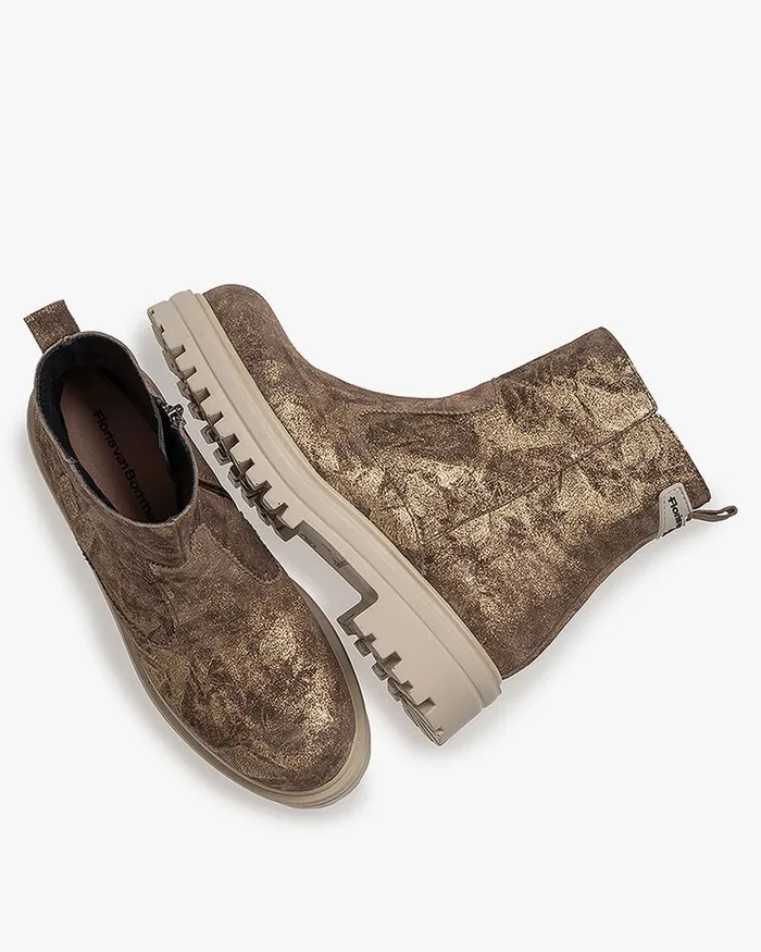 Ankle Boots Women Floris Van Bommel Wonki 1002 Suede