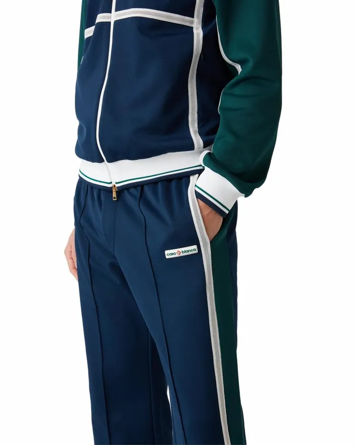 Aprs Sport Men Casablanca Paris Mesh Tape Track Pants