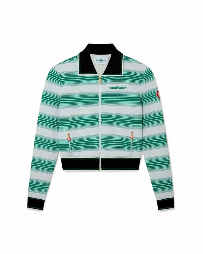 Aprs Sport Women Casablanca Paris Striped Track Jacket