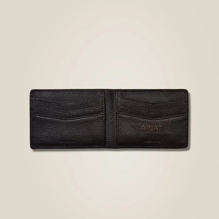 Bags and Wallets Men Ariat Bifold Wallet Basketweave Calf Hair Tan Bags and Wallets Men Ariat Bifold Wallet Basketweave Calf Hair Tan