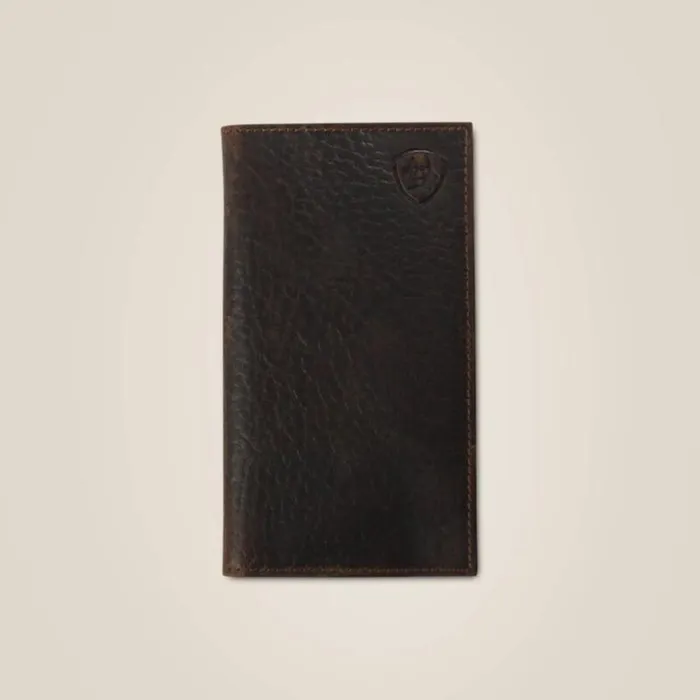 Bags and Wallets Men Ariat Rodeo Wallet Corner Shield Brown