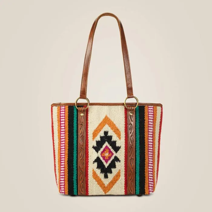 Bags and Wallets Women Ariat Wool Blanket Tote Multi