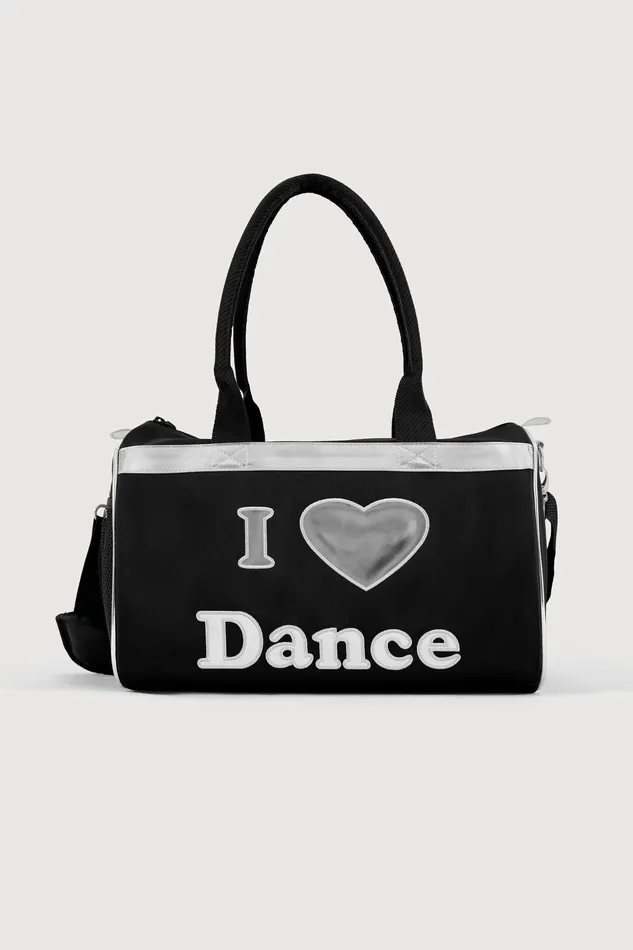 Bags Bloch I Love Dance Bag Black Nylon Bloch Accessories
