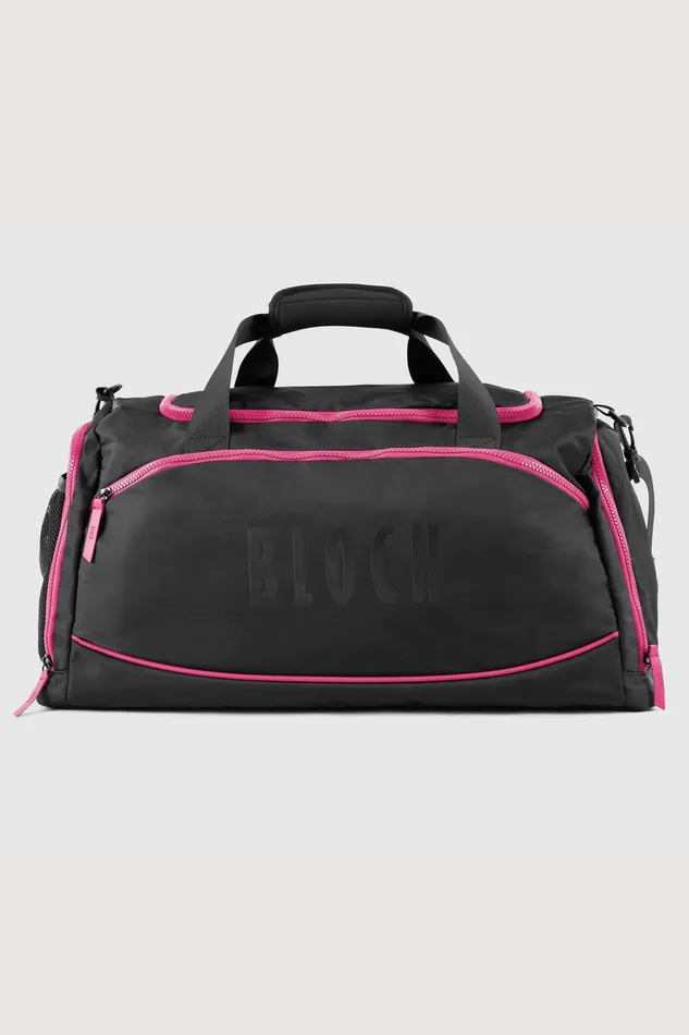 Bags Bloch Troupe Dance Bag Black Fuschia Nylon 8211 Bloch Accessories