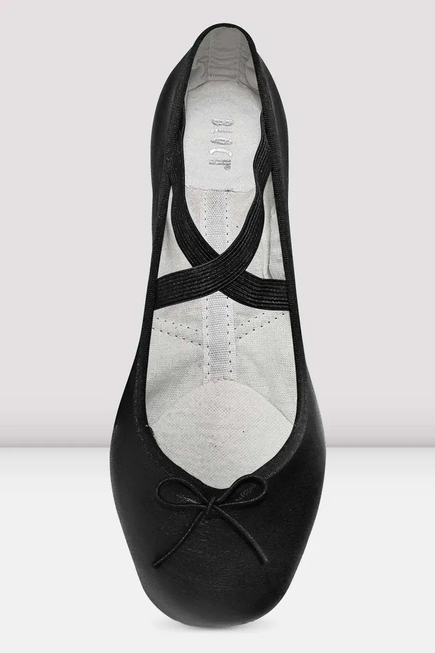 Ballet Adult Mens Precision Leather Ballet Shoes Black Leather Bloch