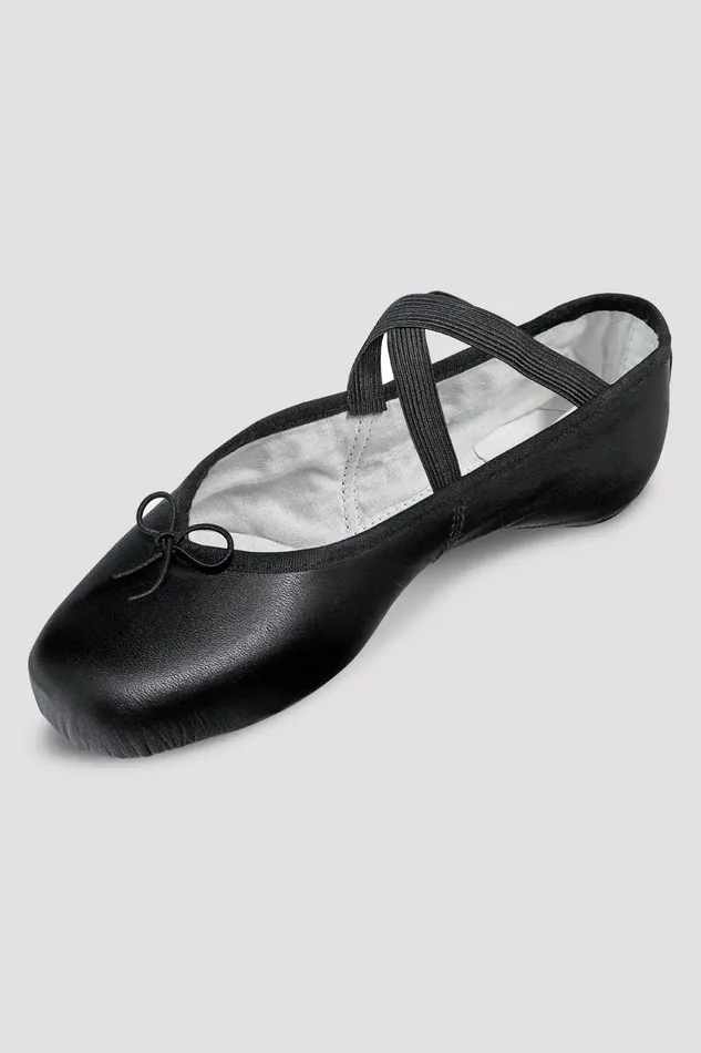 Ballet Adult Mens Precision Leather Ballet Shoes Black Leather Bloch