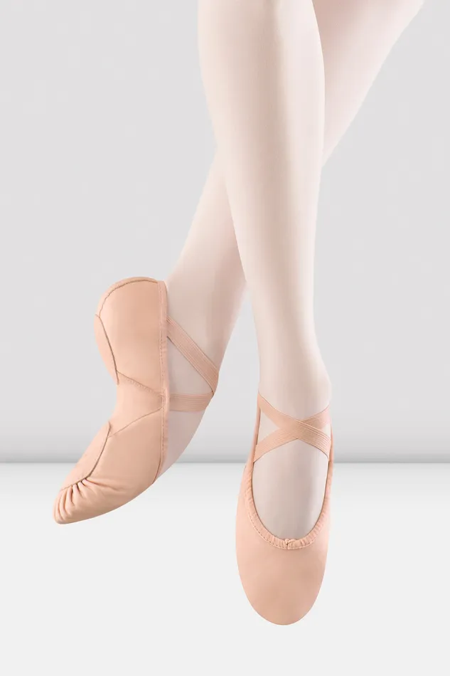 Ballet Children Bloch Childrens Prolite 2 Hybrid Ballet Shoes Pink Leather