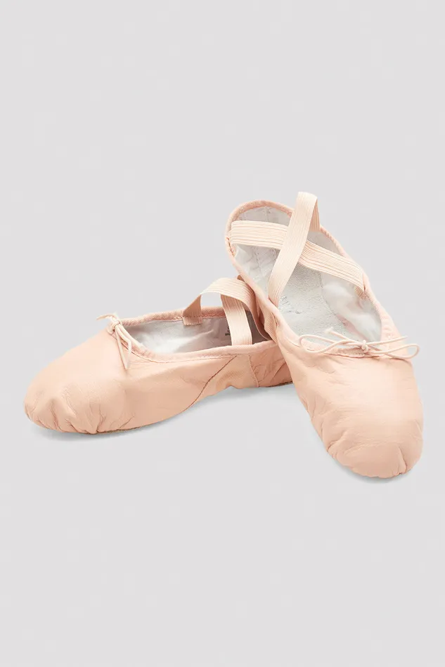 Ballet Children Bloch Childrens Prolite 2 Hybrid Ballet Shoes Pink Leather