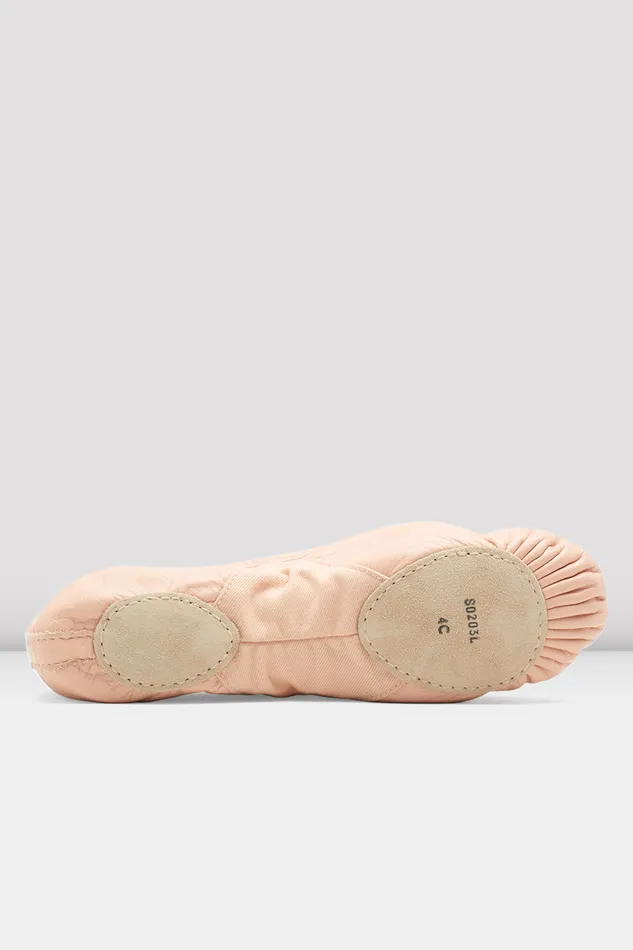 Ballet Children Bloch Childrens Prolite 2 Hybrid Ballet Shoes Pink Leather