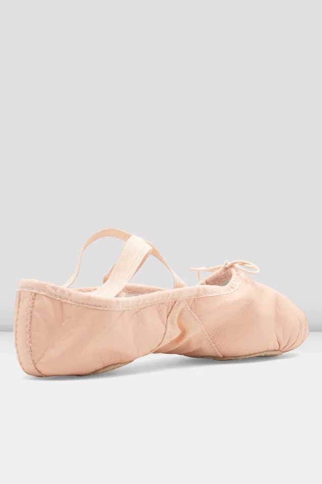 Ballet Children Bloch Childrens Prolite 2 Hybrid Ballet Shoes Pink Leather