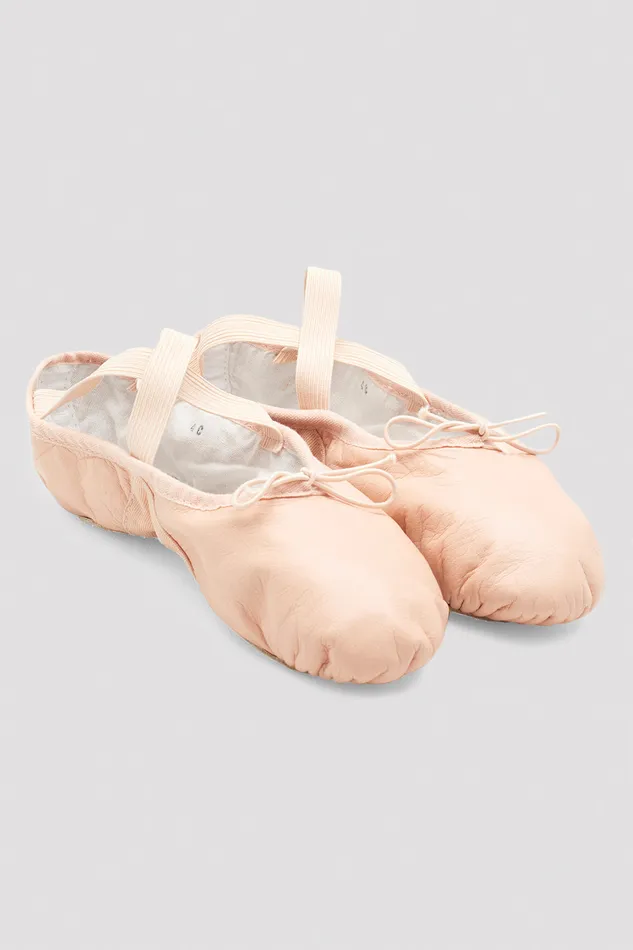 Ballet Children Bloch Childrens Prolite 2 Hybrid Ballet Shoes Pink Leather