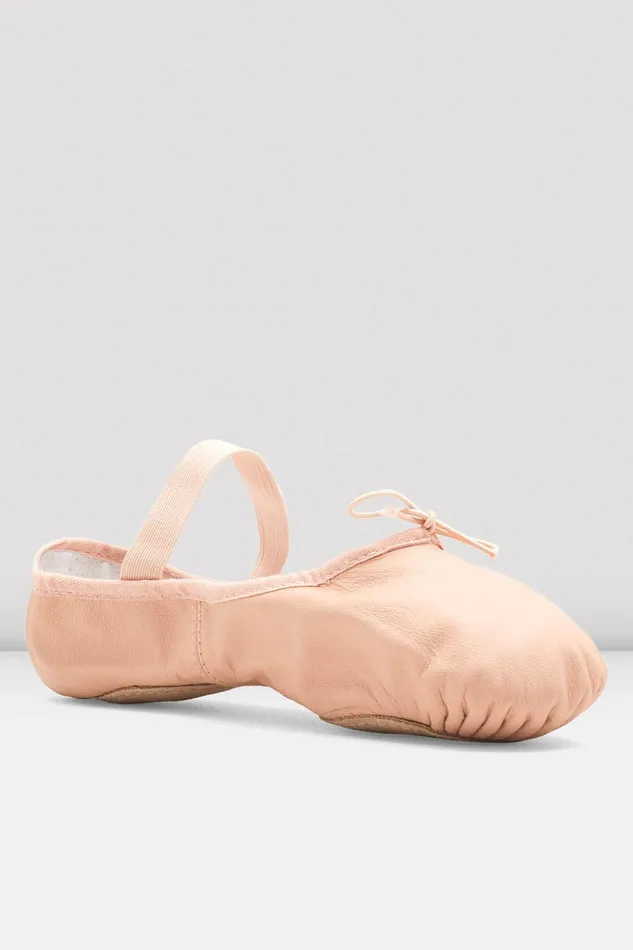 Ballet Childrens Dansoft Ll Split Sole Ballet Shoes Pink Leather Bloch Children
