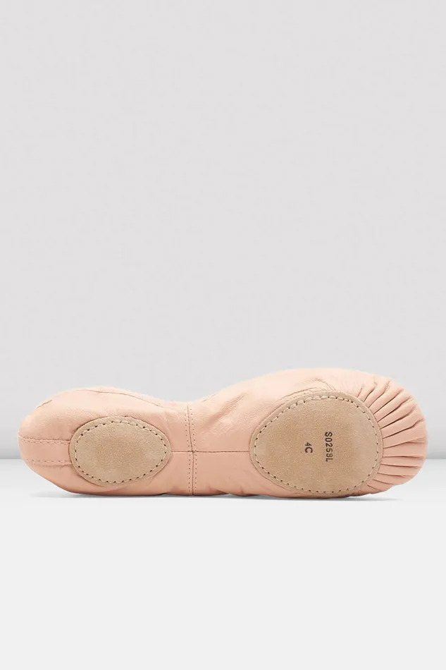 Ballet Childrens Dansoft Ll Split Sole Ballet Shoes Pink Leather Bloch Children