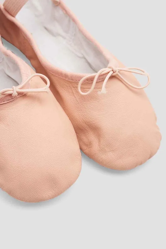 Ballet Childrens Dansoft Ll Split Sole Ballet Shoes Pink Leather Bloch Children