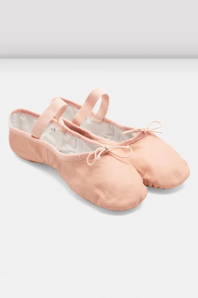 Ballet Childrens Dansoft Ll Split Sole Ballet Shoes Pink Leather Bloch Children