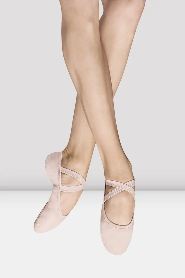 Ballet Ladies Performa Stretch Canvas Ballet Shoes Theatrical Pink Canvas 8211 Bloch Adult