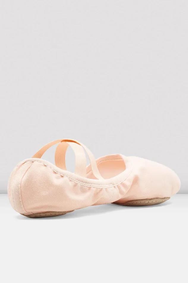 Ballet Ladies Performa Stretch Canvas Ballet Shoes Theatrical Pink Canvas 8211 Bloch Adult