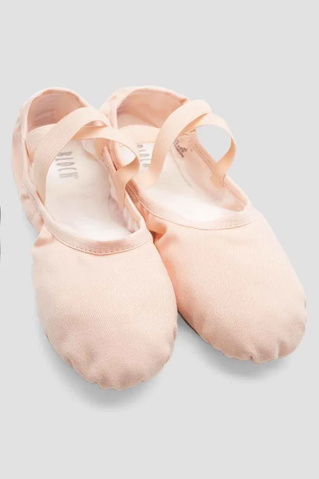 Ballet Ladies Performa Stretch Canvas Ballet Shoes Theatrical Pink Canvas 8211 Bloch Adult