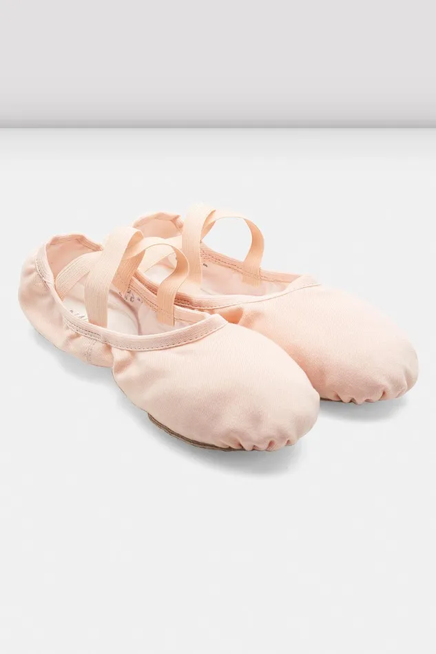 Ballet Ladies Performa Stretch Canvas Ballet Shoes Theatrical Pink Canvas 8211 Bloch Adult