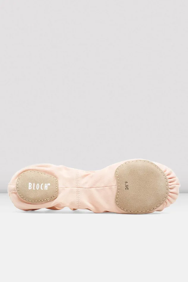 Ballet Ladies Performa Stretch Canvas Ballet Shoes Theatrical Pink Canvas 8211 Bloch Adult