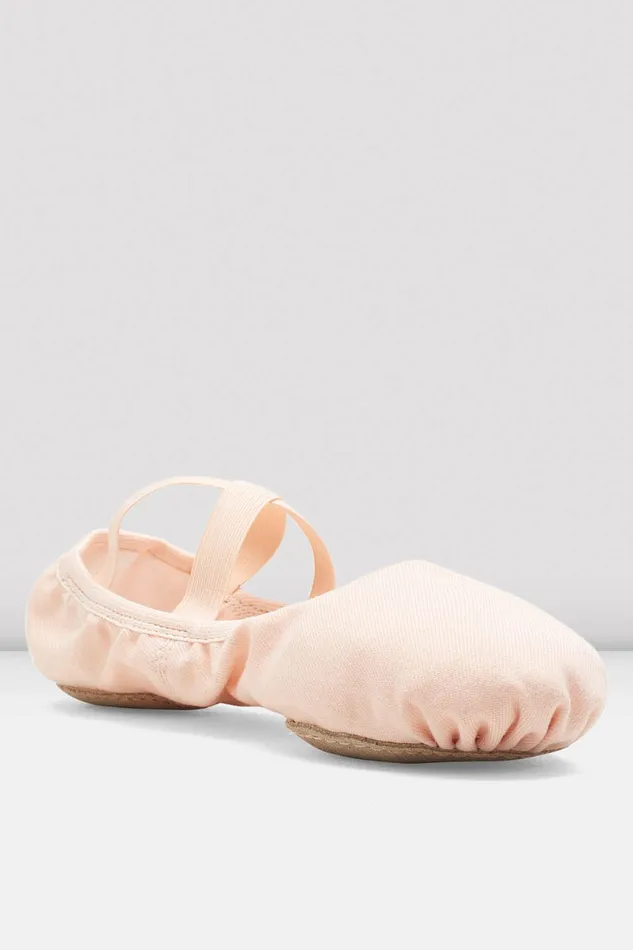 Ballet Ladies Performa Stretch Canvas Ballet Shoes Theatrical Pink Canvas 8211 Bloch Adult