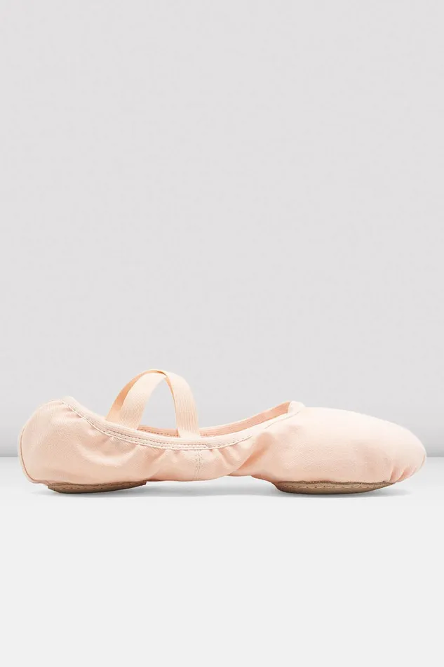 Ballet Ladies Performa Stretch Canvas Ballet Shoes Theatrical Pink Canvas 8211 Bloch Adult