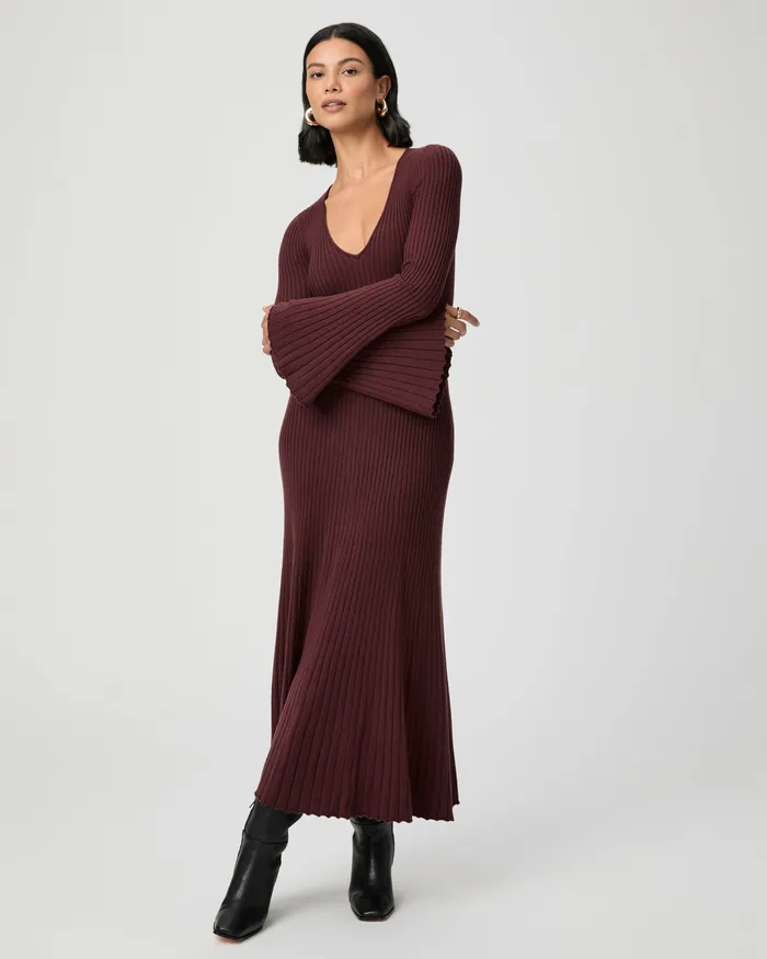 Bel Dress 8211 Oxblood Dresses PAIGE Women Bel Dress 8211 Oxblood Dresses PAIGE Women