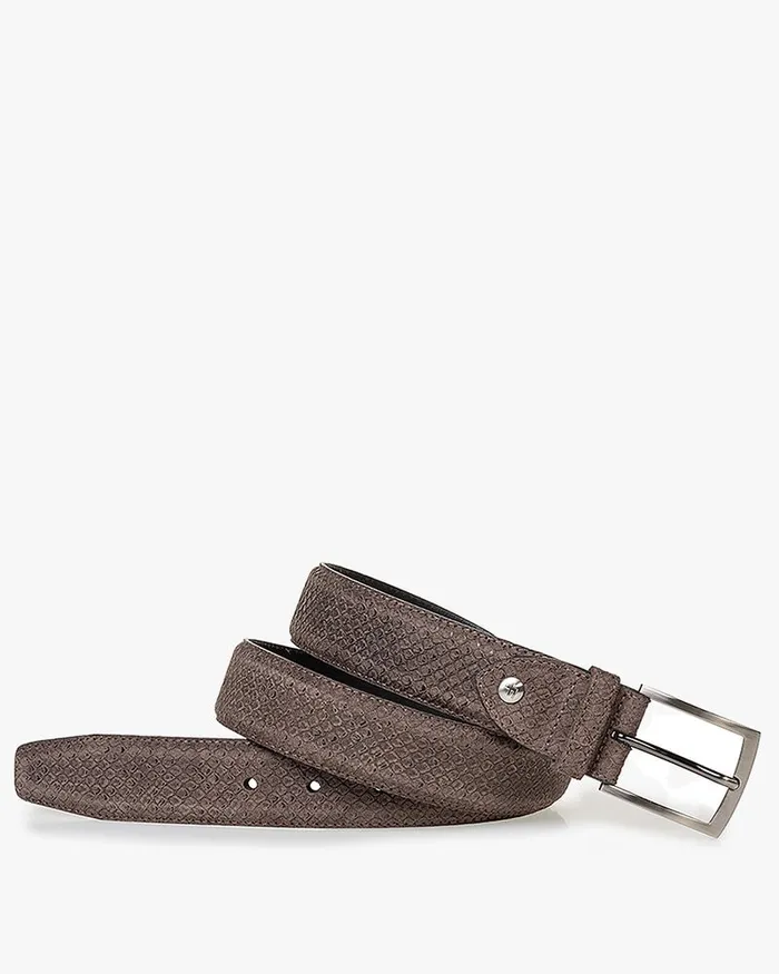 Belts Men Floris Van Bommel De Belter 4206 Suede