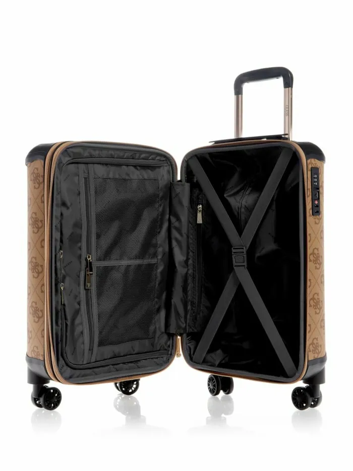Berta 208243 8Wheel Suitcase Light Vintage WomenMen Luggage and Travel Bags GUESS Berta 208243 8Wheel Suitcase Light Vintage WomenMen Luggage and Travel Bags GUESS