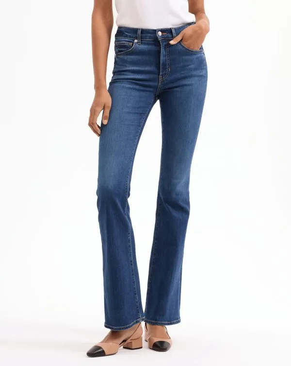 Beverly SkinnyFlare Jean Bright Blue Women Veronica Beard Jeans