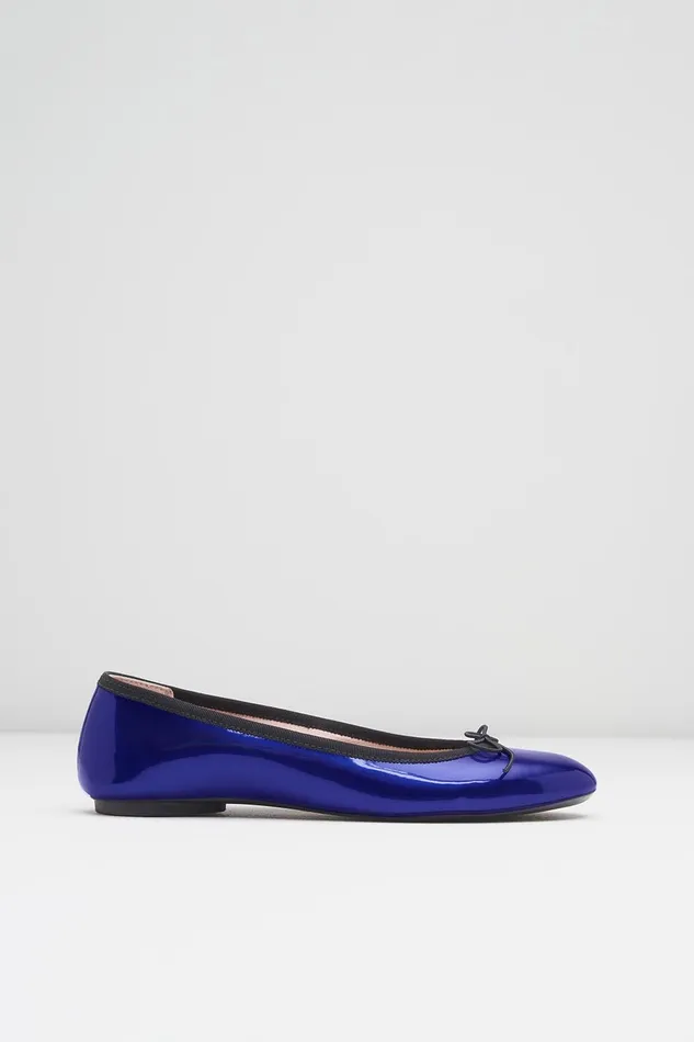 Bloch Ballet Flats Adult Ladies Amalthea Ballet Flats Blue Gloss