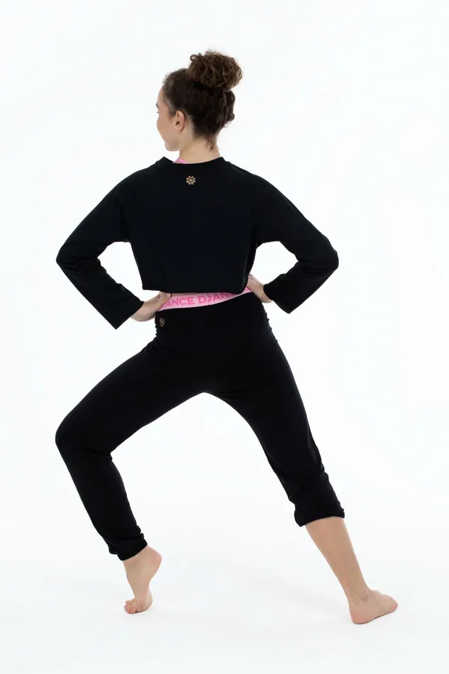 Bloch Bloch X Flo Active Missy Track Pant Black Children Tights