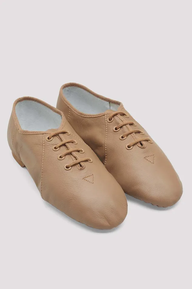 Bloch Jazz Adult Ladies Jazzsoft Leather Jazz Shoes Tan Leather