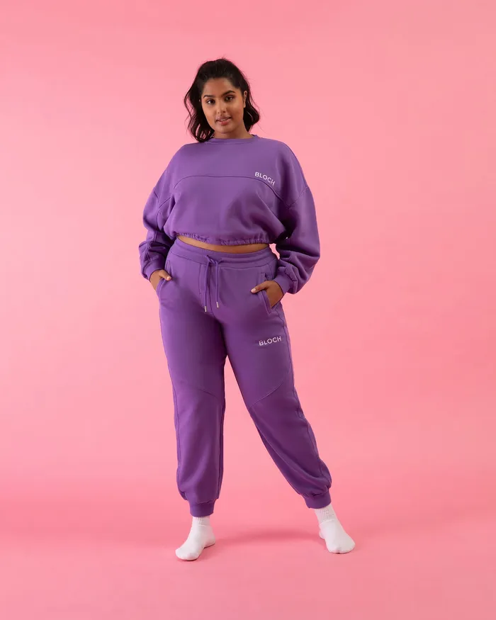 Bloch Joggers Adult Bloch Play Terry Seam Pant Shock