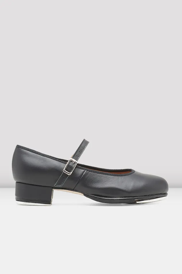 Bloch Ladies TapOn Leather Tap Shoes Black Leather Adult Tap