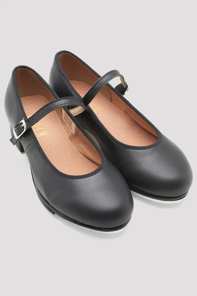 Bloch Ladies TapOn Leather Tap Shoes Black Leather Adult Tap Bloch Ladies TapOn Leather Tap Shoes Black Leather Adult Tap