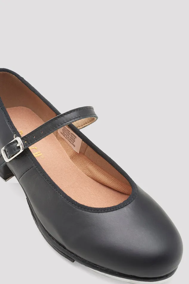 Bloch Ladies TapOn Leather Tap Shoes Black Leather Adult Tap Bloch Ladies TapOn Leather Tap Shoes Black Leather Adult Tap