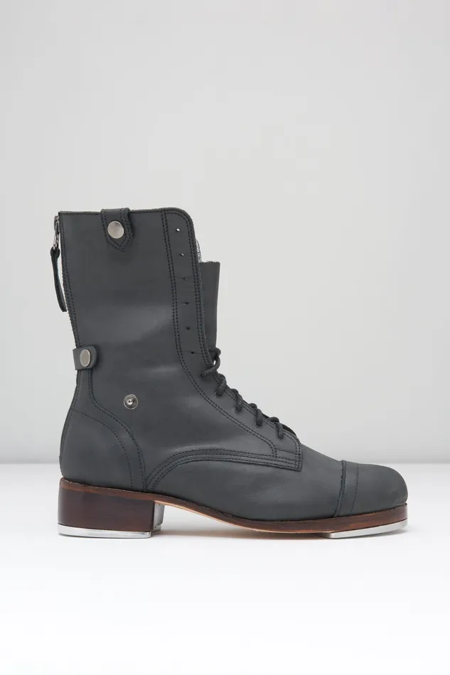 Bloch Mens Adult Adult City Tap Boot Black Leather