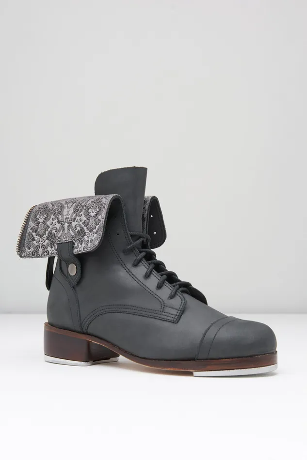 Bloch Mens Adult Adult City Tap Boot Black Leather