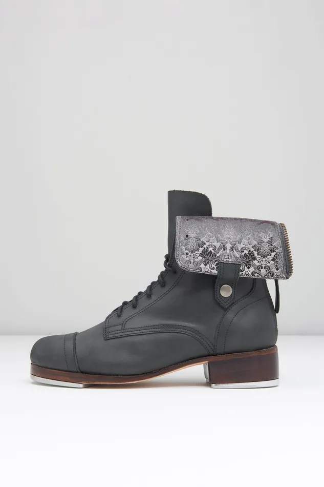 Bloch Mens Adult Adult City Tap Boot Black Leather
