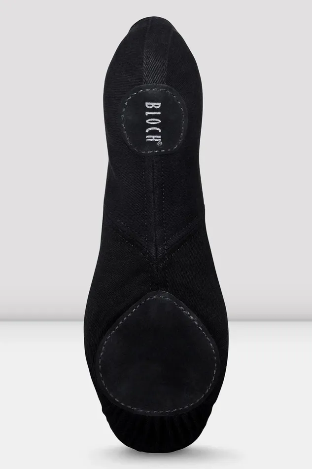Bloch Mens Perfectus Canvas Ballet Shoes Black Canvas Adult Mens